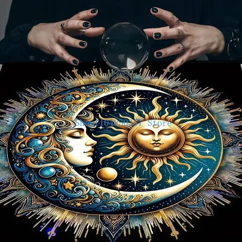 652F Astrology Divinations Tapestry Sun Moon Tarots Tablecloth Altars Cloth
652F Astrology Divinations Tapestry Sun Moon Tarots Tablecloth Altars Cloth