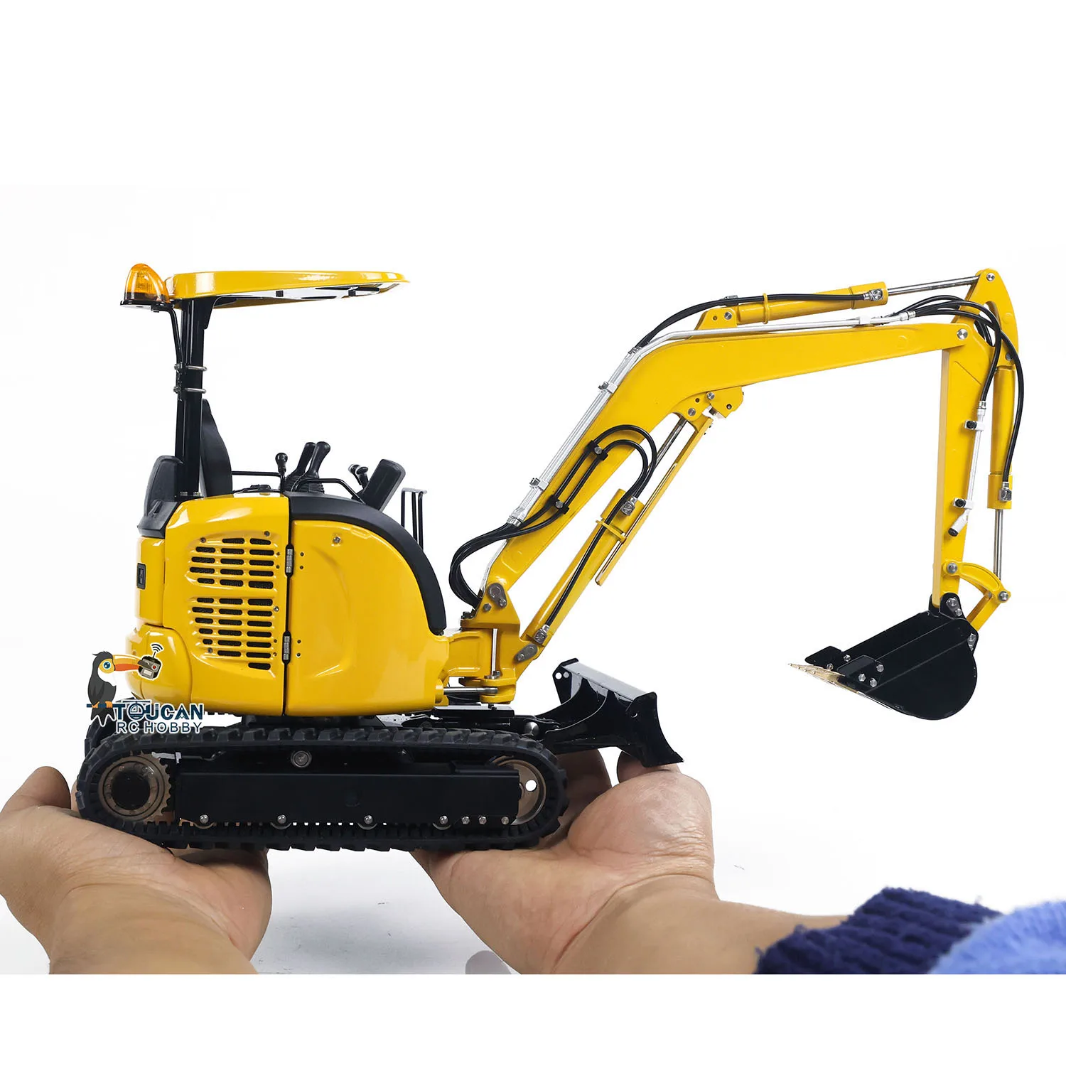 RTR Metal LESU PC30 1/14 RC Hydraulic Excavator Mini Pump 6CH Plunger-type Valve Remote Control Digger Flysky ST8 Radio Battery
RTR Metal LESU PC30 1/14 RC Hydraulic Excavator Mini Pump 6CH Plunger-type Valve Remote Control Digger Flysky ST8 Radio Battery