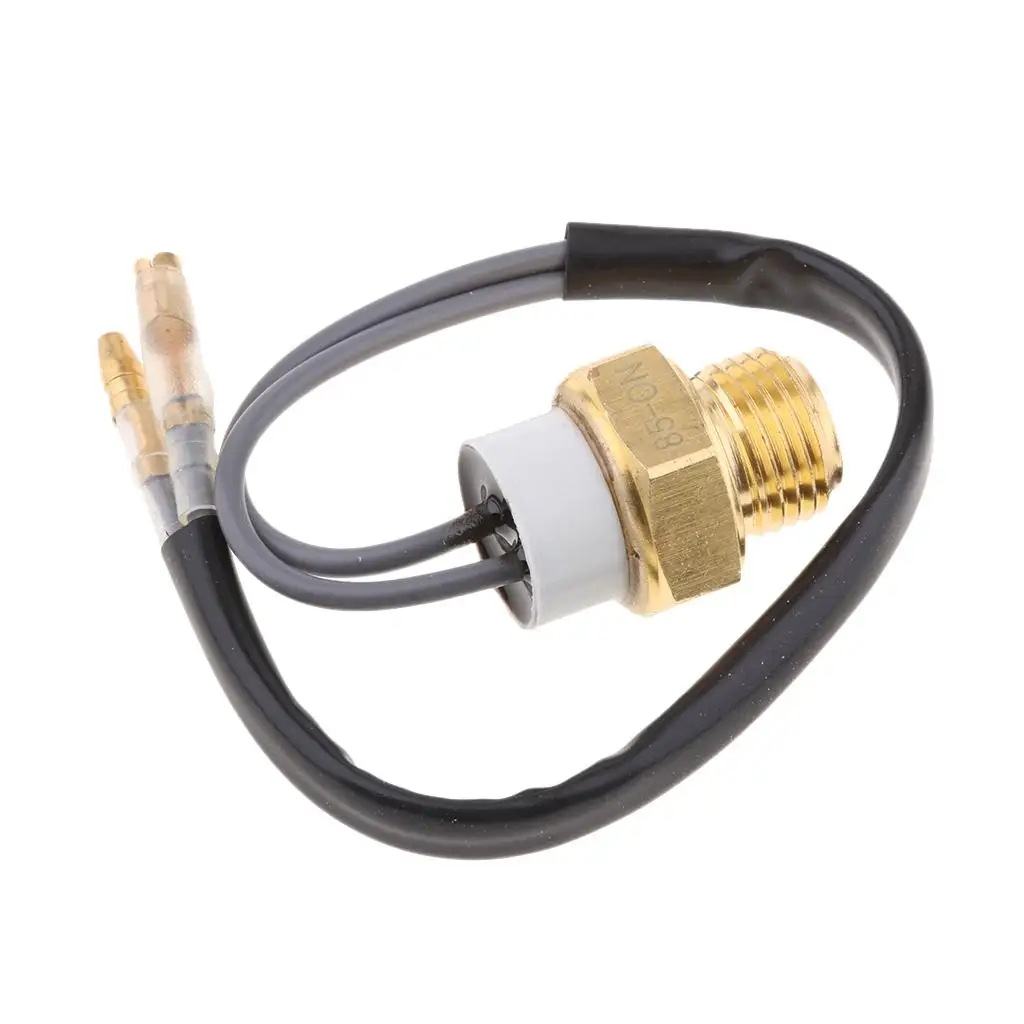 Engine Coolant Temperature Sensor Brass Thermostat Switch for Suzuki BANDIT 250 GSX400 Radiator Fan System
Engine Coolant Temperature Sensor Brass Thermostat Switch for Suzuki BANDIT 250 GSX400 Radiator Fan System