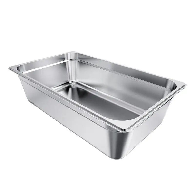 Gastronorm container, hotel pan (full size), 1 pack, 20.5 L container, reusable, rustproof catering storage, breading tray, food container for party, restaurant, hotel, buffet
Gastronorm container, hotel pan (full size), 1 pack, 20.5 L container, reusable, rustproof catering storage, breading tray, food container for party, restaurant, hotel, buffet