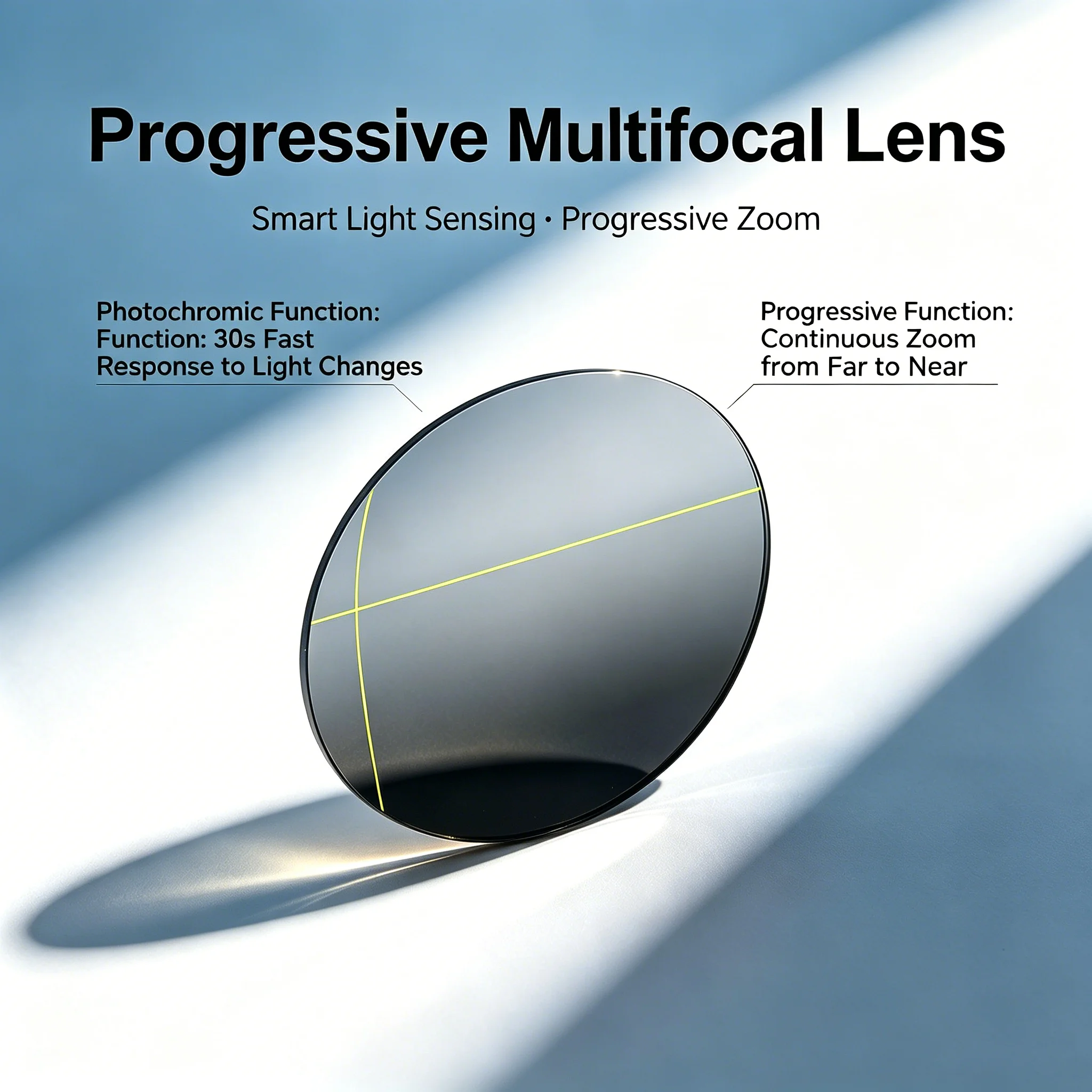 1.56 1.61 1.67 photochromic Progressive Multifocal Lenses Prescription Myopia Hyperopia Short Middle Far Lens
1.56 1.61 1.67 photochromic Progressive Multifocal Lenses Prescription Myopia Hyperopia Short Middle Far Lens
