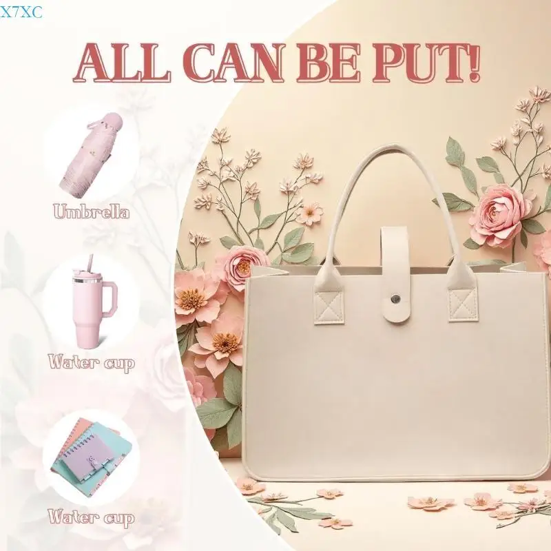 X7XC Ergonomic Handle Design Felt Bag Toy Bag for Shopping Go Out Storage Clothes Basket Perfect For Professionals
X7XC Ergonomic Handle Design Felt Bag Toy Bag for Shopping Go Out Storage Clothes Basket Perfect For Professionals