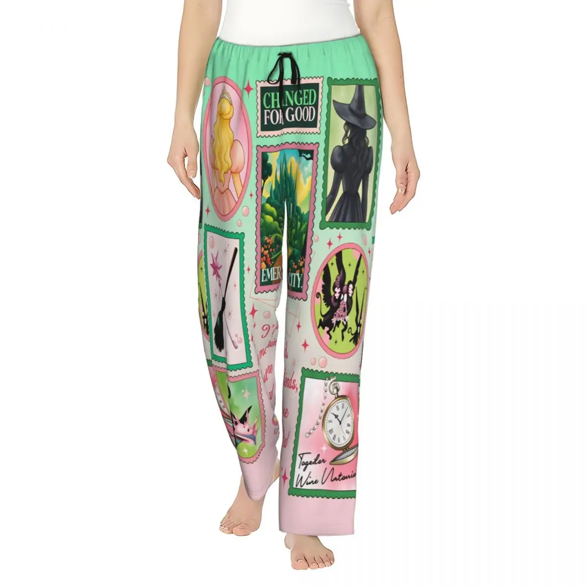 Wicked For Good Women's Loungewear pants with Pockets Witch Wizard Fantasy Pajama Pants Dorm Pajama Bottoms
Wicked For Good Women's Loungewear pants with Pockets Witch Wizard Fantasy Pajama Pants Dorm Pajama Bottoms