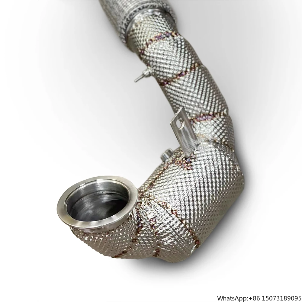 High Flow Stainless Steel Exhaust Downpipe With GPF Catalyst Exhaust Downpipe Suitable for Q3 2.0T 2020-2023 Factory Direct
High Flow Stainless Steel Exhaust Downpipe With GPF Catalyst Exhaust Downpipe Suitable for Q3 2.0T 2020-2023 Factory Direct