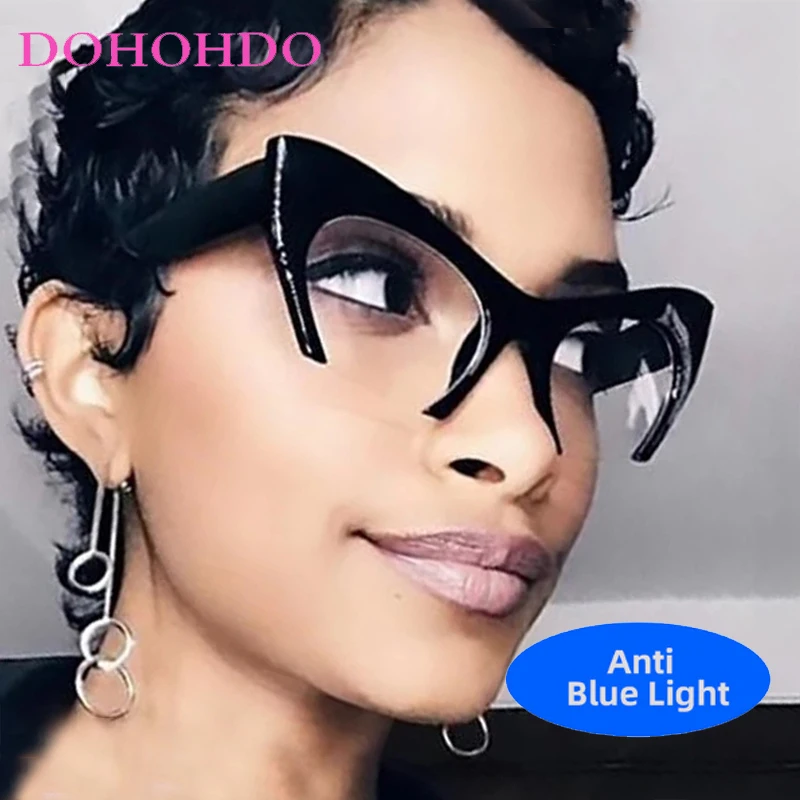 Fashion Half Frame Cat Eye Anti-Blue Light Glasses Women Men Luxury Designer Reading Eye Protection Optical Eyeglasses Lentes
Fashion Half Frame Cat Eye Anti-Blue Light Glasses Women Men Luxury Designer Reading Eye Protection Optical Eyeglasses Lentes