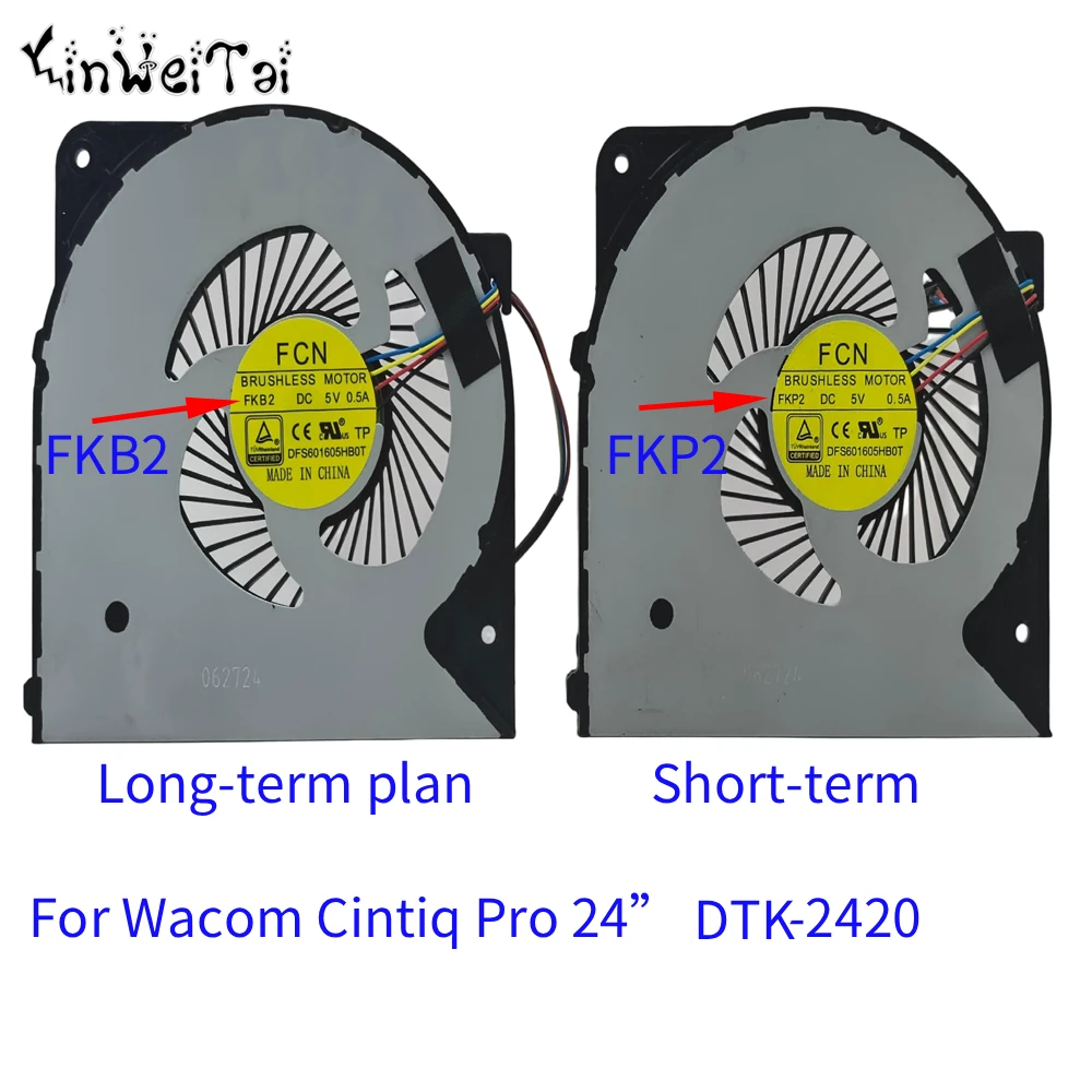 Cooling fan for Wacom Cintiq Pro 24” DTK-2420 Cooling Fan DFS601605HB0T FKB2 FKP2
Cooling fan for Wacom Cintiq Pro 24” DTK-2420 Cooling Fan DFS601605HB0T FKB2 FKP2