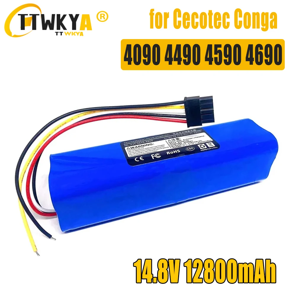 Запасная батарея для CECOTEC CONGA 6500 9800 4090 4490 4590 4690 мАч
Запасная батарея для CECOTEC CONGA 6500 9800 4090 4490 4590 4690 мАч