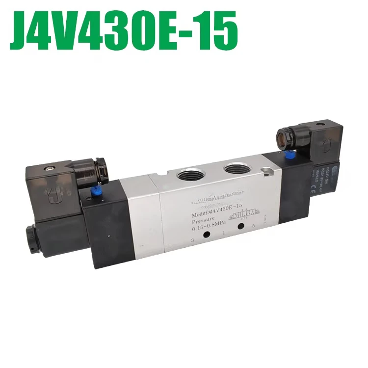 Трехпозиционный пятиходовой электромагнитный клапан утечки J4V430E-15 -DC24-AC220v
Трехпозиционный пятиходовой электромагнитный клапан утечки J4V430E-15 -DC24-AC220v