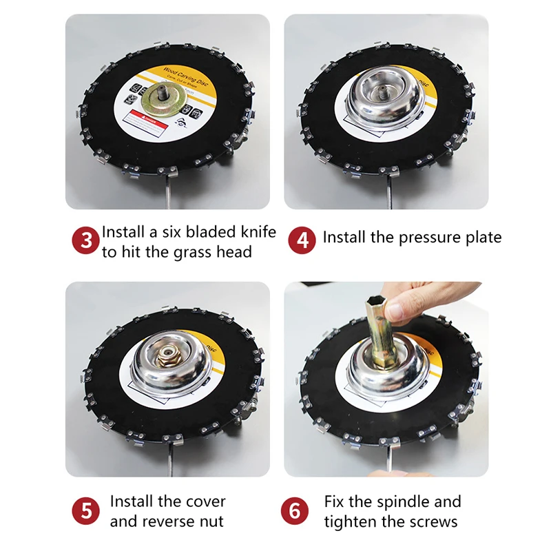 1 PCS High-Powered Grass Cutter 16/20 Teeth Universal Tree Saw Blades For Lawn Mowers Head
1 PCS High-Powered Grass Cutter 16/20 Teeth Universal Tree Saw Blades For Lawn Mowers Head