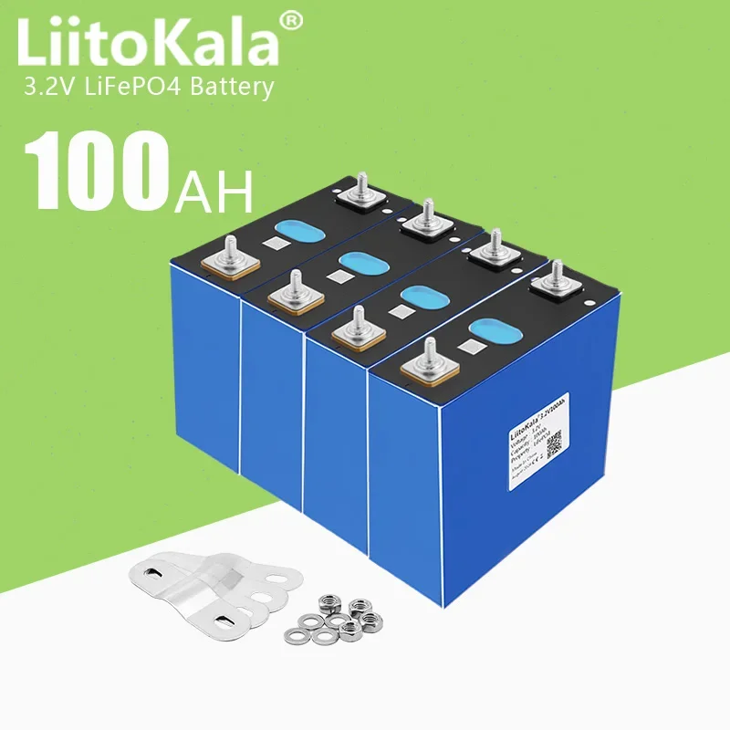 Литий-железо-фосфатный аккумулятор LiitoKala, 3,2 в, а/ч, 12 В, 24 В, 36 В, 48 В, 1-32 шт.
Литий-железо-фосфатный аккумулятор LiitoKala, 3,2 в, а/ч, 12 В, 24 В, 36 В, 48 В, 1-32 шт.