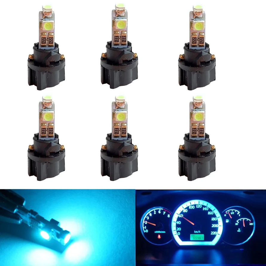 Светодиодная лампа T5 3528 SMD 3 с гнездом для салона автомобиля, индикатор подогрева приборной панели, клиновидный индикатор освещения автомобиля, 12 В, белая
Светодиодная лампа T5 3528 SMD 3 с гнездом для салона автомобиля, индикатор подогрева приборной панели, клиновидный индикатор освещения автомобиля, 12 В, белая