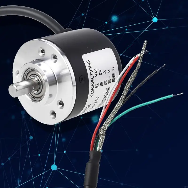 E1PD 360P/R Инкрементный вращающийся энкодер AB Фазовый энкодер 6 мм для муфты Новая
E1PD 360P/R Инкрементный вращающийся энкодер AB Фазовый энкодер 6 мм для муфты Новая