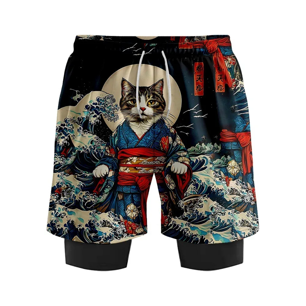 Harajuku Kawaii Cat Surfing Пляжные шорты с принтом Мужские плавки с компрессионной подкладкой Купальный костюм Летние шорты для плавания 8XL
Harajuku Kawaii Cat Surfing Пляжные шорты с принтом Мужские плавки с компрессионной подкладкой Купальный костюм Летние шорты для плавания 8XL
