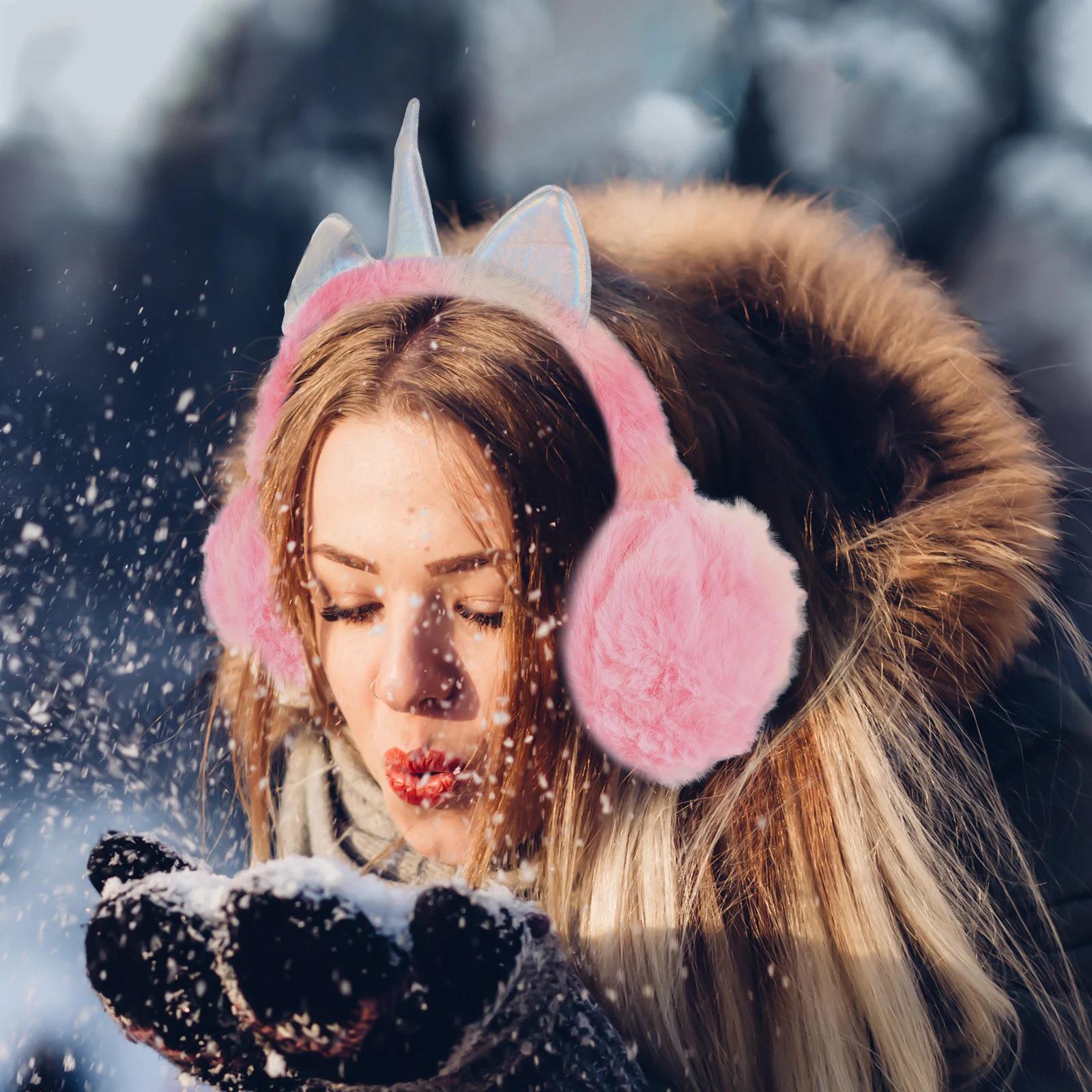 Unicorn Earmuffs Warm Winter Ear Protectors Windproof Covers for Girls Cute Reusable Earmuff Outdoor Skiing Comfortable
Unicorn Earmuffs Warm Winter Ear Protectors Windproof Covers for Girls Cute Reusable Earmuff Outdoor Skiing Comfortable