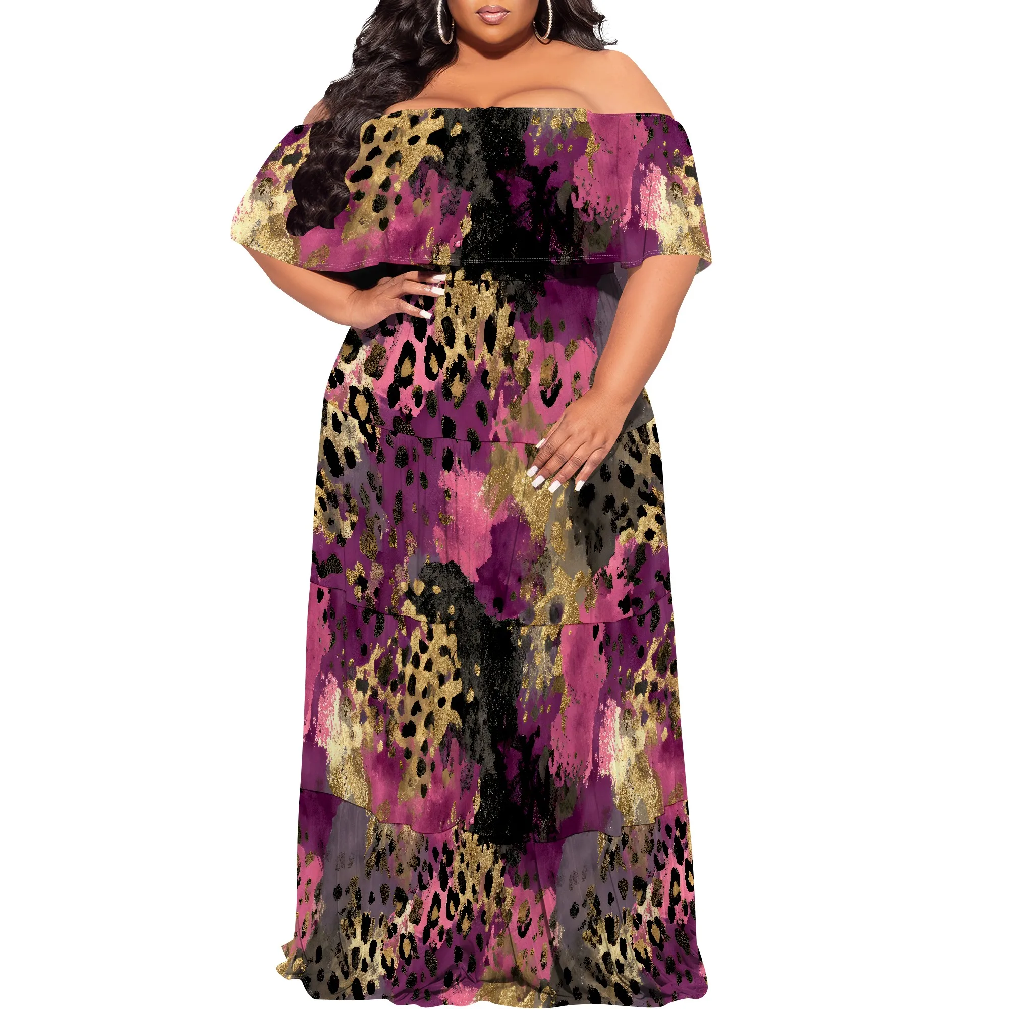 Women's Off The Shoulder Maxi Dress Summer Sleeveless Casual Slim Swing Formal Party Dresses
Women's Off The Shoulder Maxi Dress Summer Sleeveless Casual Slim Swing Formal Party Dresses