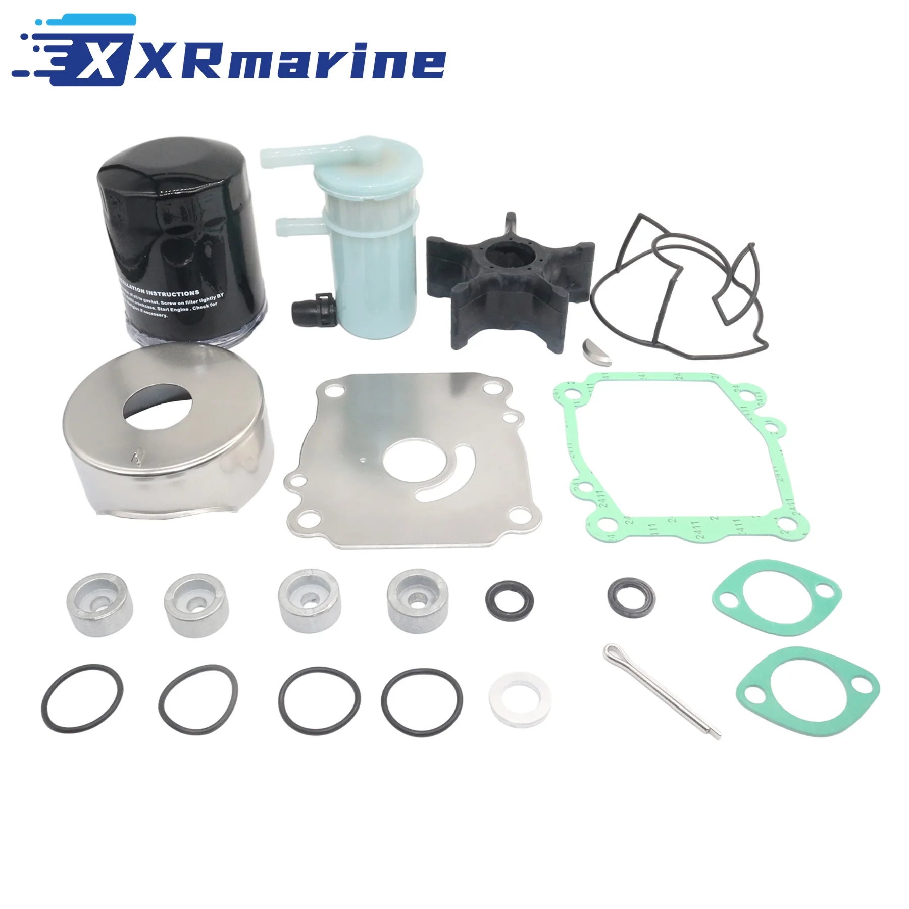 Outboard Maintenance Kit For Suzuki 4-Str DF 100 115 HP Outboard Motors 17400-92840 17400-92841
Outboard Maintenance Kit For Suzuki 4-Str DF 100 115 HP Outboard Motors 17400-92840 17400-92841