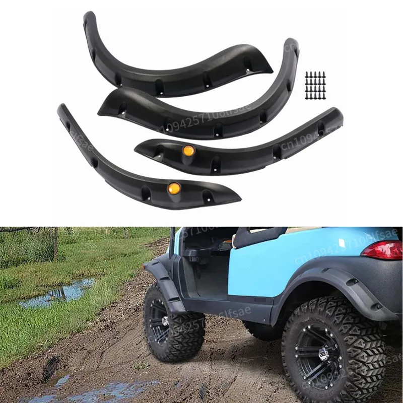 Golf Cart Standard Fender Flares Front and Rear for Club Car DS precedent Model (Set of 4)
Golf Cart Standard Fender Flares Front and Rear for Club Car DS precedent Model (Set of 4)