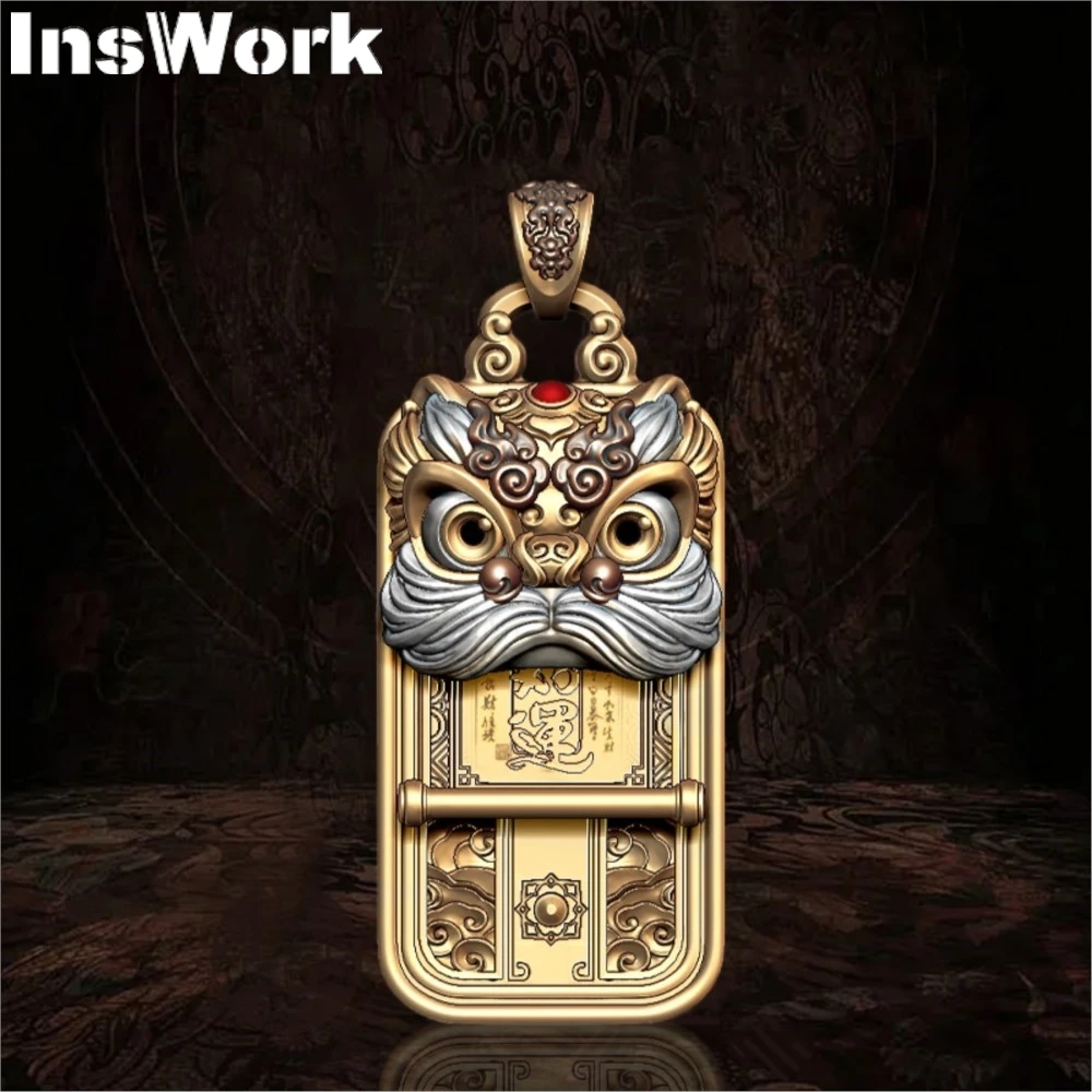 Push Slider Decompression Pendant Men's Keychain Silver Jewelry Chinese Handle Piece Lion Danger Pendant
Push Slider Decompression Pendant Men's Keychain Silver Jewelry Chinese Handle Piece Lion Danger Pendant