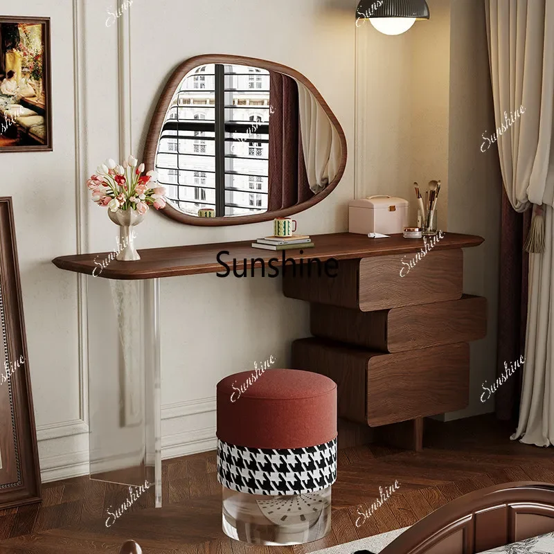 YFrench retro style solid wood dresser retractable bedroom
YFrench retro style solid wood dresser retractable bedroom