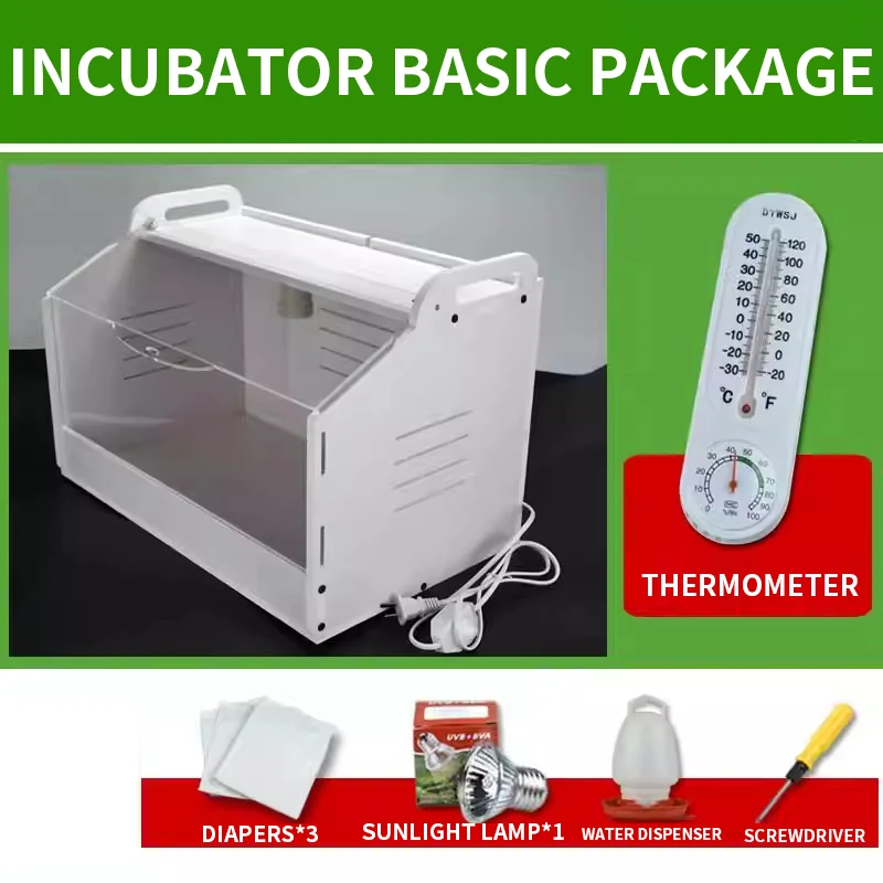 Chick Incubator, Quail/Duckling Heating and Incubation Box, Poultry Farm Incubation Equipment, Incubator, Bird Hatchery
Chick Incubator, Quail/Duckling Heating and Incubation Box, Poultry Farm Incubation Equipment, Incubator, Bird Hatchery