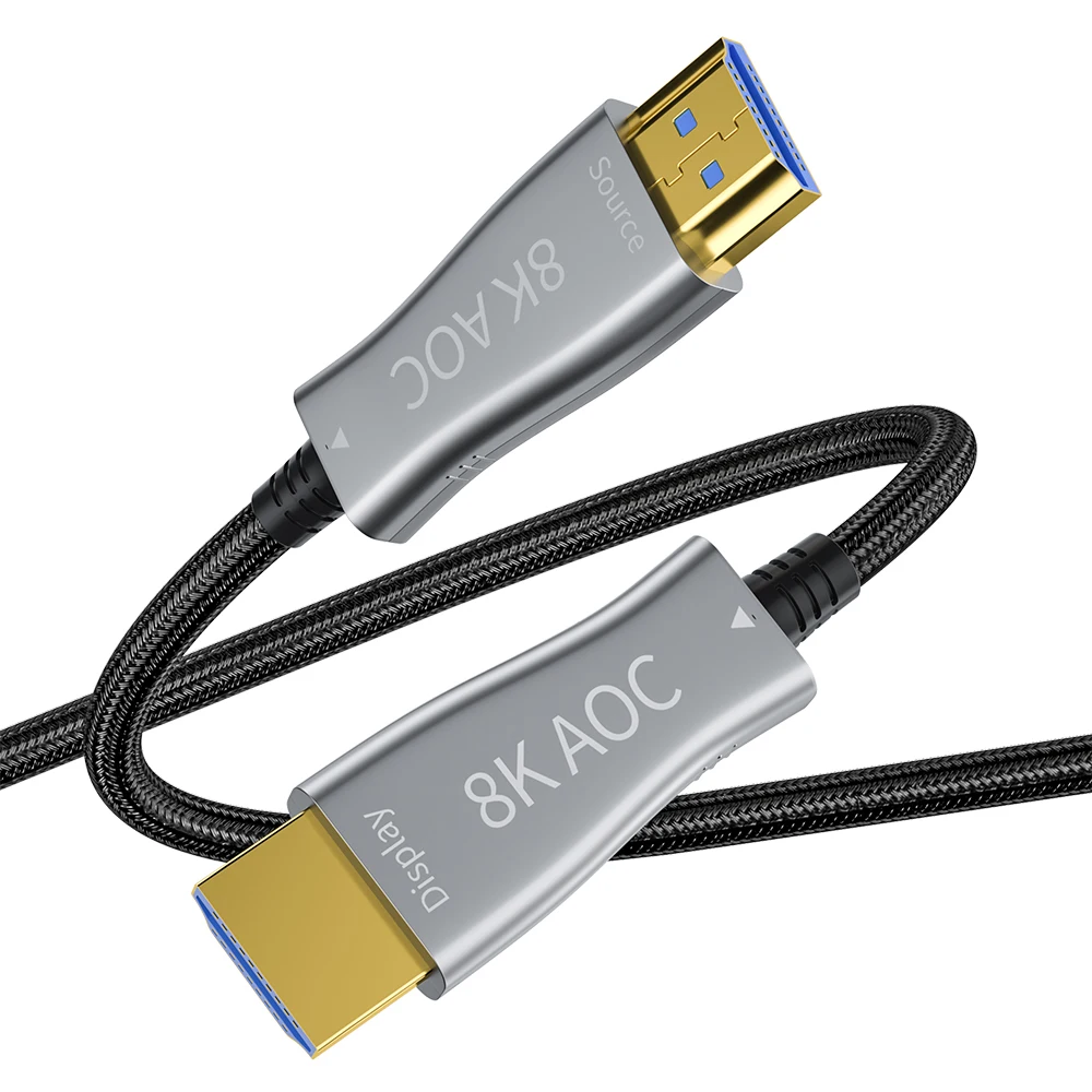 Популярный оптоволоконный кабель HDMI 2.1 8K Оптоволоконный кабель HDMI Серебряный оптоволоконный кабель
Популярный оптоволоконный кабель HDMI 2.1 8K Оптоволоконный кабель HDMI Серебряный оптоволоконный кабель