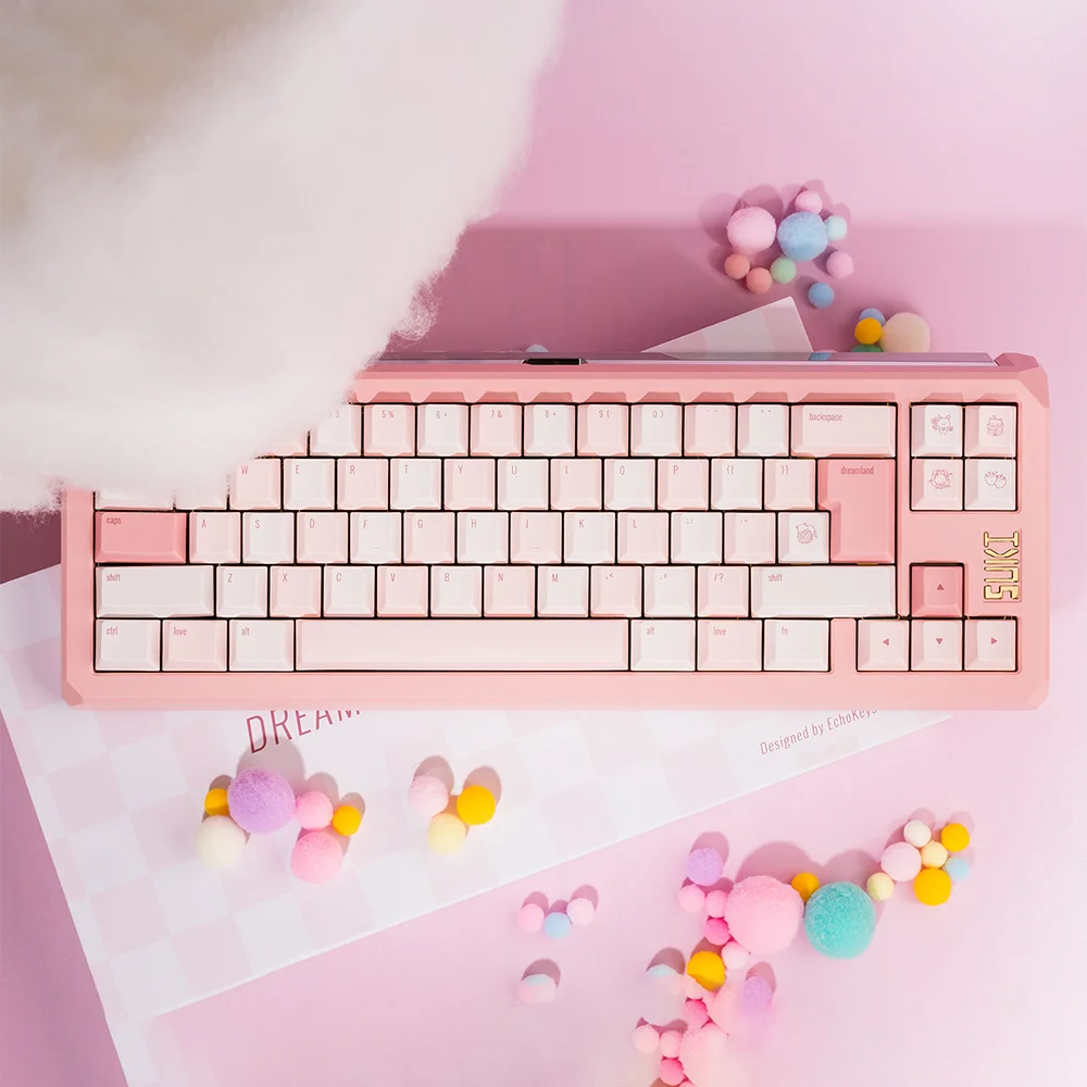 Клавиатура ecokeys Dreamland, красящая подставка, набор клавиш Cherry Profile PBT для клавиатуры 87 tkl 104 ansi xd64 bm60 xd68 xd84 BM65
Клавиатура ecokeys Dreamland, красящая подставка, набор клавиш Cherry Profile PBT для клавиатуры 87 tkl 104 ansi xd64 bm60 xd68 xd84 BM65