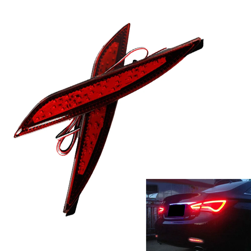 2pcs For Hyundai Sonata 8th 2011 2012 2013 2014 Car Rear Bumper Reflector LED Lights Turn Signal Light Car accessories
2pcs For Hyundai Sonata 8th 2011 2012 2013 2014 Car Rear Bumper Reflector LED Lights Turn Signal Light Car accessories
