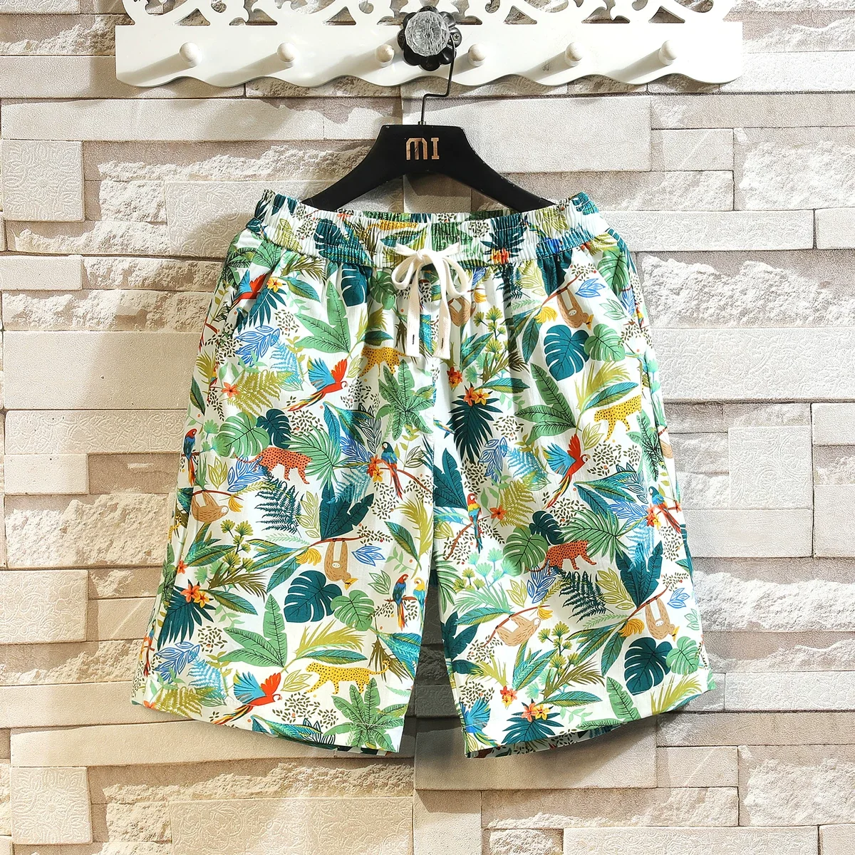 Men's Summer Shorts 100% Cottton Pantalon Court Pour Homme 2026 Vintage Floral Printed Short Trouser for Man Beach Streetwear
Men's Summer Shorts 100% Cottton Pantalon Court Pour Homme 2026 Vintage Floral Printed Short Trouser for Man Beach Streetwear
