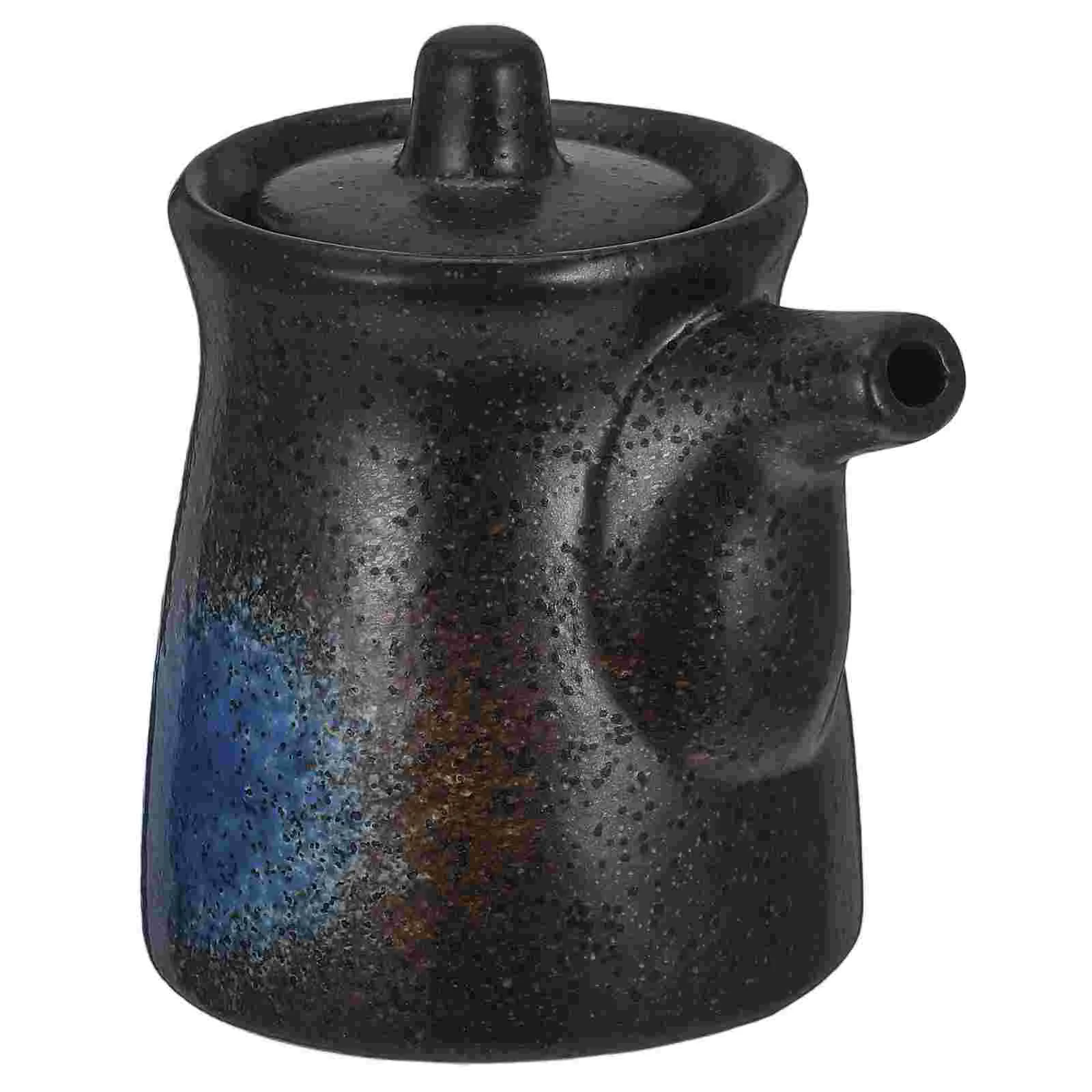 Sauces Seasoning Pot Condiment Vinegar Dispenser Ceramic Soy Bottle Japanese Style Kitchen Supply Clean Table Sauce
Sauces Seasoning Pot Condiment Vinegar Dispenser Ceramic Soy Bottle Japanese Style Kitchen Supply Clean Table Sauce