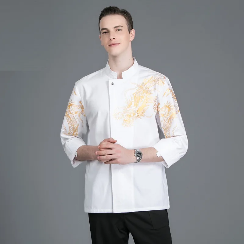 C685 Chef's Clothes Long Sleeve Hotel Canteen Catering Pasta Kitchen Women's Work Plus Size Clothes Chef Uniform
C685 Chef's Clothes Long Sleeve Hotel Canteen Catering Pasta Kitchen Women's Work Plus Size Clothes Chef Uniform