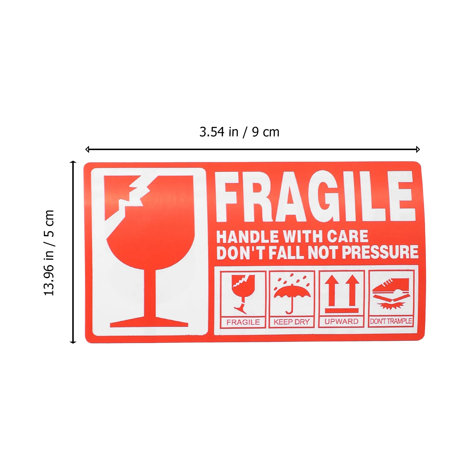1pcs Fragile Sticker Labels H Red White Easy Notice Box H With Care Sticker Packing Shipping Seal Cartons Drums
1pcs Fragile Sticker Labels H Red White Easy Notice Box H With Care Sticker Packing Shipping Seal Cartons Drums