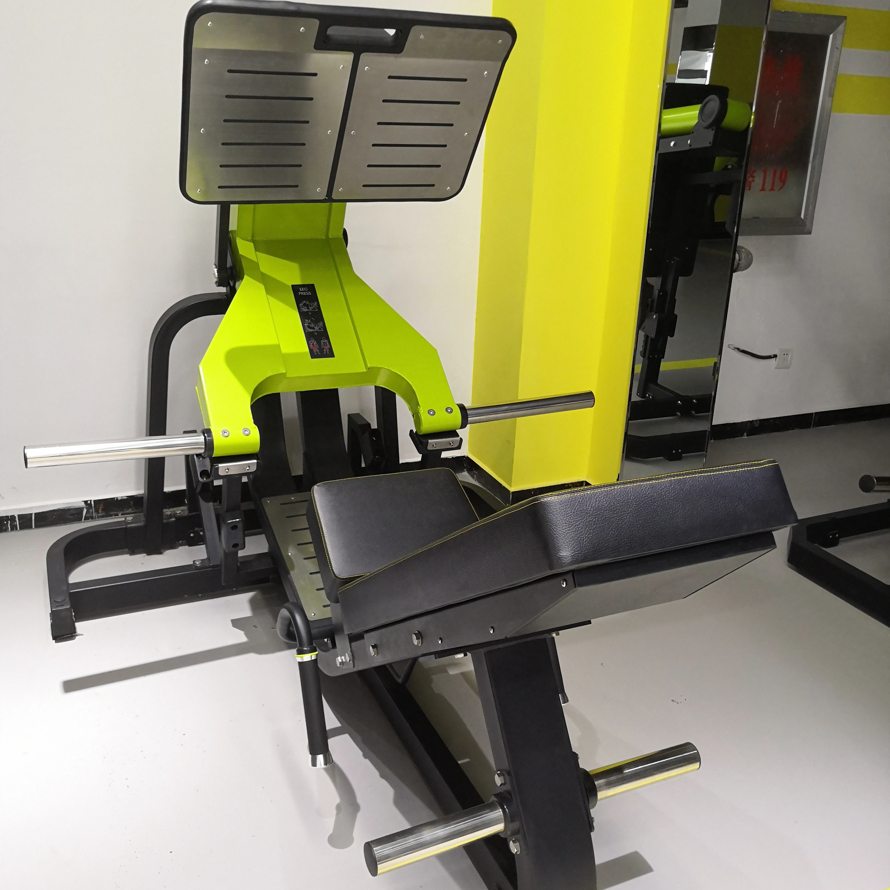 Commercial Gym Equipment Plate Loaded Free Weight 45 Degree Leg Press
Commercial Gym Equipment Plate Loaded Free Weight 45 Degree Leg Press