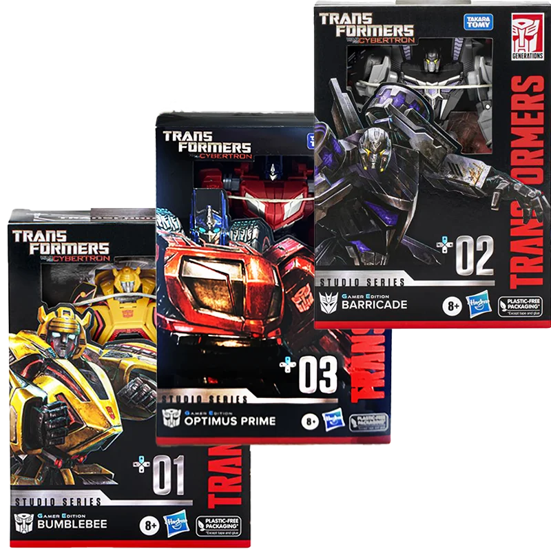 Takara Tomy Hasbro Transformers Toys WFC Series V Class GE-01-02-03 Rollbar Barricade Bumblebee Optimus Prime Convoy Figures
Takara Tomy Hasbro Transformers Toys WFC Series V Class GE-01-02-03 Rollbar Barricade Bumblebee Optimus Prime Convoy Figures