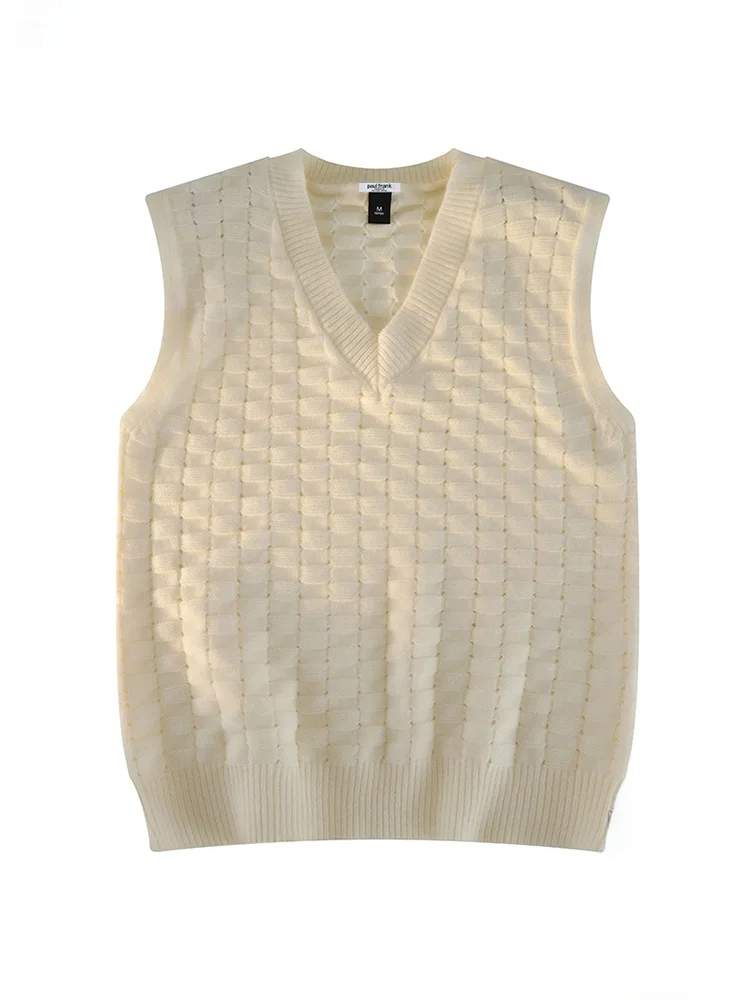 PaulFrank Large Mouth Monkey V-Ne Knitted Vest Men's Autumn Color Plaid Svel Top Casual Sle Faion Trend
PaulFrank Large Mouth Monkey V-Ne Knitted Vest Men's Autumn Color Plaid Svel Top Casual Sle Faion Trend