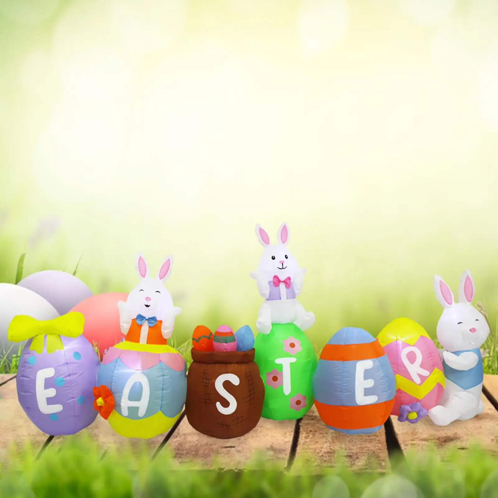 10ft Easter Inflatables Outdoor Decorations Ornament LED Lighted Reusable Adorable Giant for Party Yard Home Holiday Events
10ft Easter Inflatables Outdoor Decorations Ornament LED Lighted Reusable Adorable Giant for Party Yard Home Holiday Events