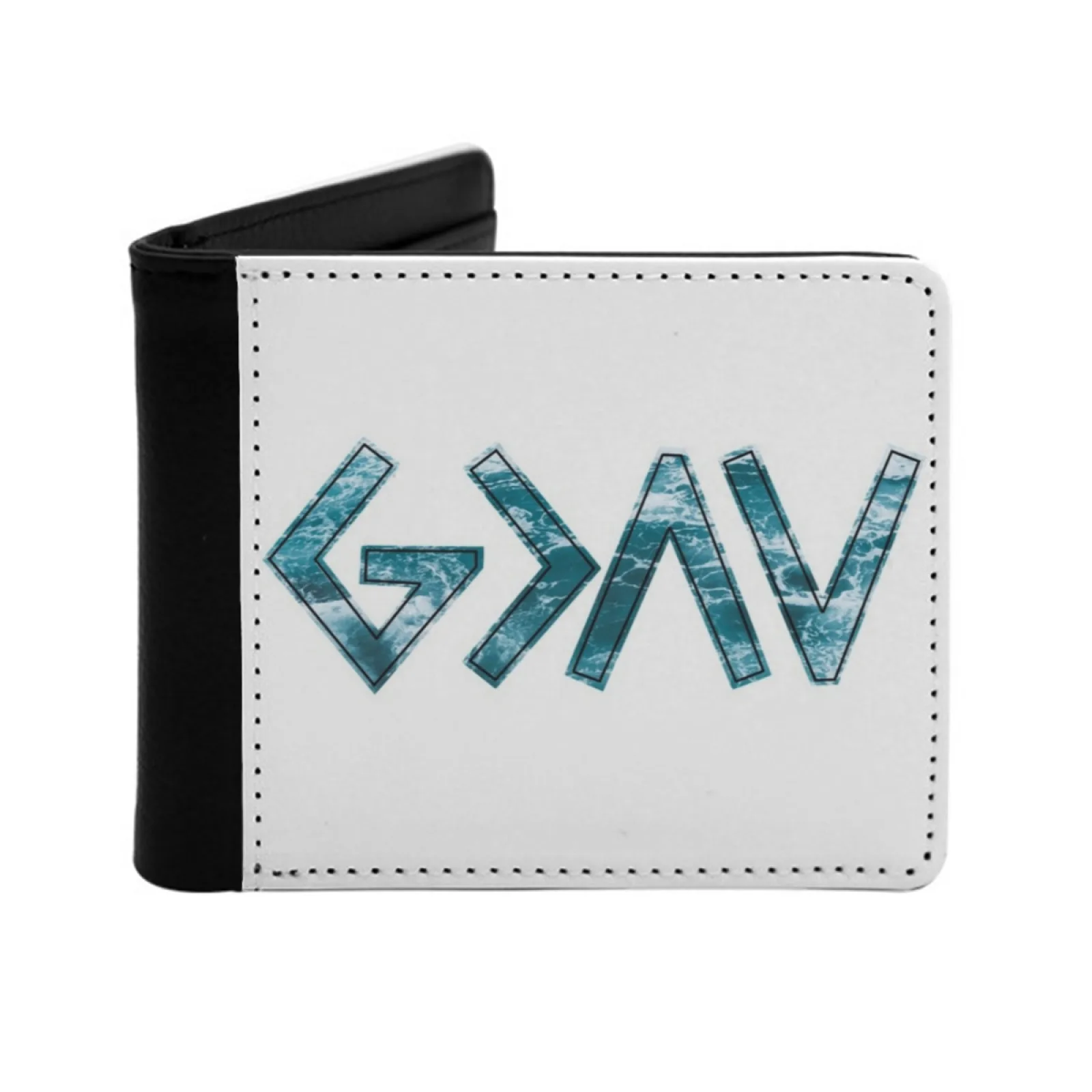 God Is Greater Ocean Personalized Men's Leather Wallet Card Money Bag Pu Leather Wallet God God Is Greater Christian Beach Blue
God Is Greater Ocean Personalized Men's Leather Wallet Card Money Bag Pu Leather Wallet God God Is Greater Christian Beach Blue