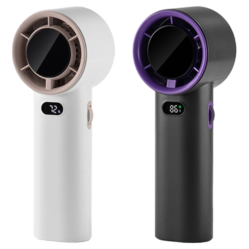Portable Hand Fan USB Rechargeable 100 Speed Handheld Fan 3600mAh Portable Fan Digital Display Brushless Motor Wind 918D
Portable Hand Fan USB Rechargeable 100 Speed Handheld Fan 3600mAh Portable Fan Digital Display Brushless Motor Wind 918D
