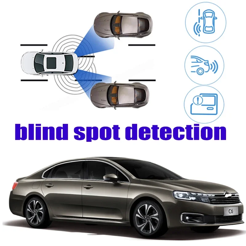 Для Citroen C6 II 2016 ~ 2020 автомобильный BSD BSA BSM предупреждение о слепей зонах, предупреждение о безопасности привода, зеркало, обнаружение заднего радара
Для Citroen C6 II 2016 ~ 2020 автомобильный BSD BSA BSM предупреждение о слепей зонах, предупреждение о безопасности привода, зеркало, обнаружение заднего радара