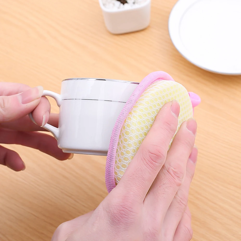 5 Pcs Cleaning Sponge Pad Durable Kitchen Bowl Dish Countertop Sink Scrubbing Non Scratch Foam Absorption
5 Pcs Cleaning Sponge Pad Durable Kitchen Bowl Dish Countertop Sink Scrubbing Non Scratch Foam Absorption