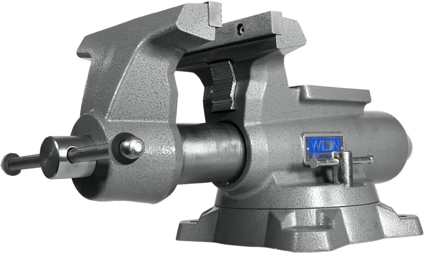 Bench Vise, 8" Jaw Width, 8-1/2" Jaw Opening, 4-1/2" Throat (Model 880M)
Bench Vise, 8" Jaw Width, 8-1/2" Jaw Opening, 4-1/2" Throat (Model 880M)