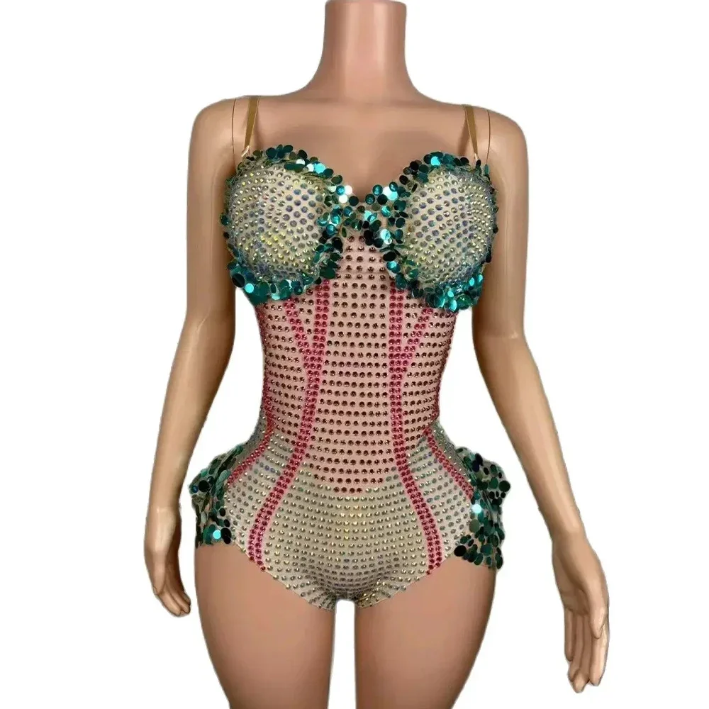 Luxury Photoshoot outfit Sexy Stunning Sequins Rhinestone Bodysuit Evening Party Performance Costume Bar Nightclub Dancer Stage
Luxury Photoshoot outfit Sexy Stunning Sequins Rhinestone Bodysuit Evening Party Performance Costume Bar Nightclub Dancer Stage