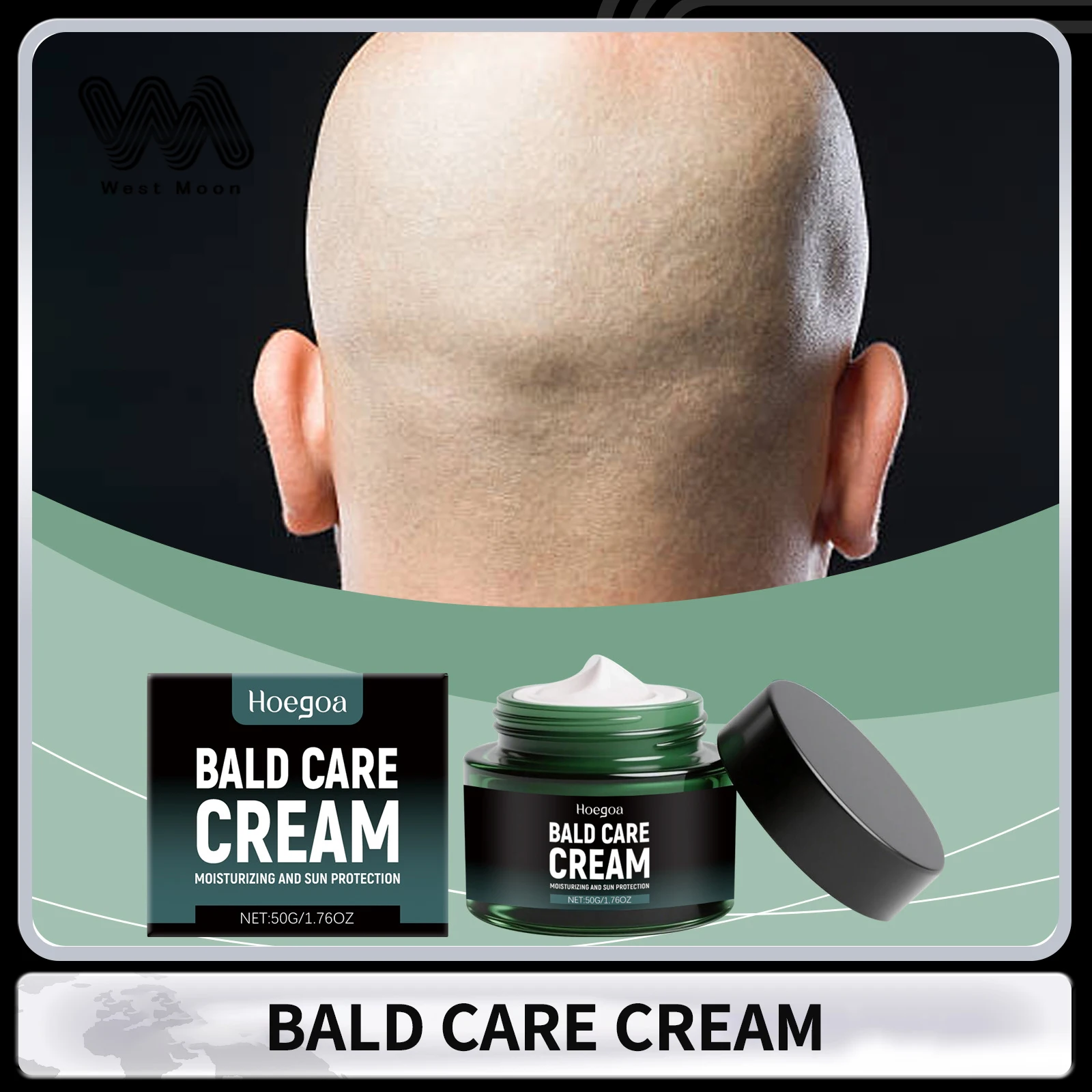 Bald Care Cream for Shave Their Head Strengthen Roots Anti Hair Loss Reduce Oilness Improve Scalp Nourish Hair Follicles Essence
Bald Care Cream for Shave Their Head Strengthen Roots Anti Hair Loss Reduce Oilness Improve Scalp Nourish Hair Follicles Essence