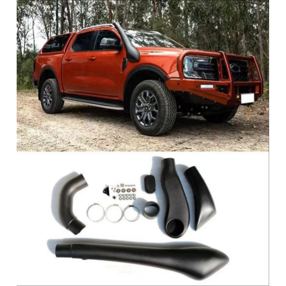 For Ford Ranger T9 Car Snorkel Kit Air Intake Wading Hose Front Side Snorkel Desert Intake Duct Car Accessories
For Ford Ranger T9 Car Snorkel Kit Air Intake Wading Hose Front Side Snorkel Desert Intake Duct Car Accessories