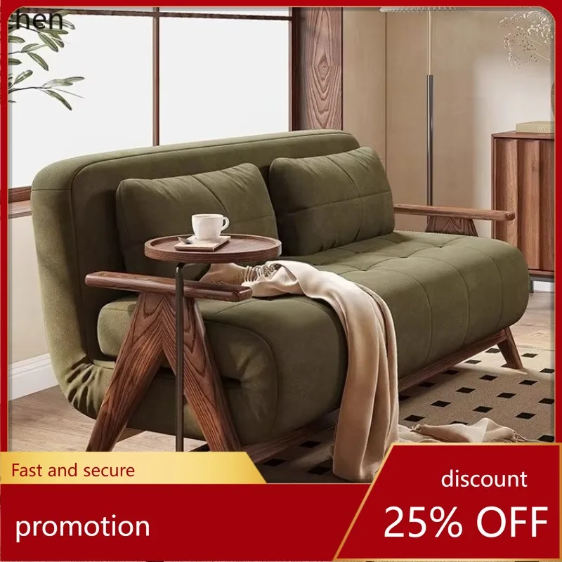 HT Solid Wood Sofa Bed Foldable Dual-use Tech Fabric Living Room Multi-functional Sofa Small Apartment New Model
HT Solid Wood Sofa Bed Foldable Dual-use Tech Fabric Living Room Multi-functional Sofa Small Apartment New Model