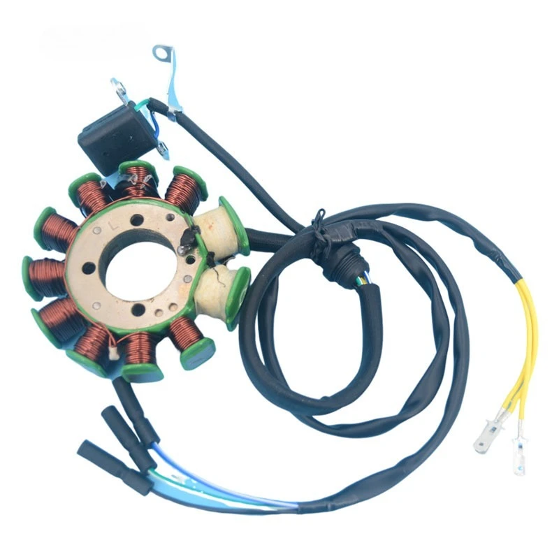 Катушка магнето генератора TC200, статорная катушка RC200 TX200, 11-полюсные аксессуары для двигателей переменного тока
Катушка магнето генератора TC200, статорная катушка RC200 TX200, 11-полюсные аксессуары для двигателей переменного тока