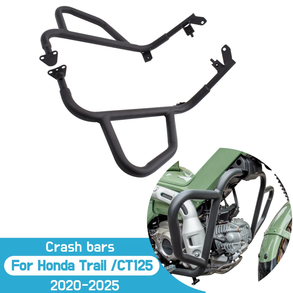 For Honda Trail Huntercub 125 2020-2025 CT125 Crash Bars Engine Guard Frame Sliders Bumper Falling Motorcycle Accessories
For Honda Trail Huntercub 125 2020-2025 CT125 Crash Bars Engine Guard Frame Sliders Bumper Falling Motorcycle Accessories