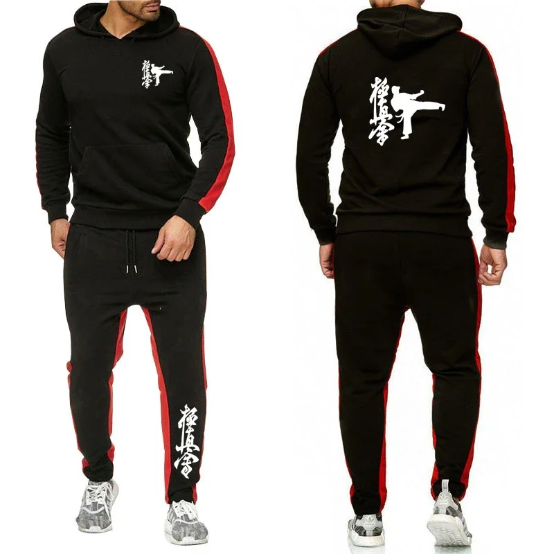 2024 New Men Kyokushin Karate Spring Autumn Casual Trend Solid Color Suit Long-Sleeved Hoodie Trousers Two-Piece Set Sportswear
2024 New Men Kyokushin Karate Spring Autumn Casual Trend Solid Color Suit Long-Sleeved Hoodie Trousers Two-Piece Set Sportswear