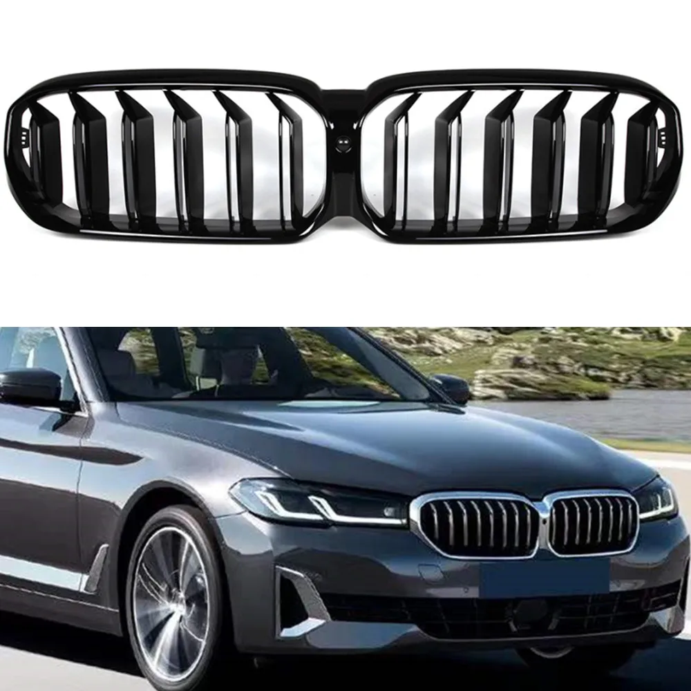 Kidney Grille for BMW THE 5 Series G30 G31 F90 (M5) LCI Glossy Black ABS M Style Color Plastic Front Bumper Auto Decor Grill
Kidney Grille for BMW THE 5 Series G30 G31 F90 (M5) LCI Glossy Black ABS M Style Color Plastic Front Bumper Auto Decor Grill