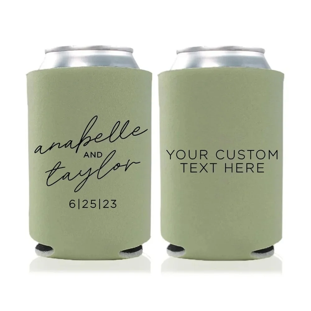Minimalist Modern Wedding Favors - Custom Personalized Wedding Can Coolers, Reception Favors, Minimalist Wedding, Modern Wedding
Minimalist Modern Wedding Favors - Custom Personalized Wedding Can Coolers, Reception Favors, Minimalist Wedding, Modern Wedding