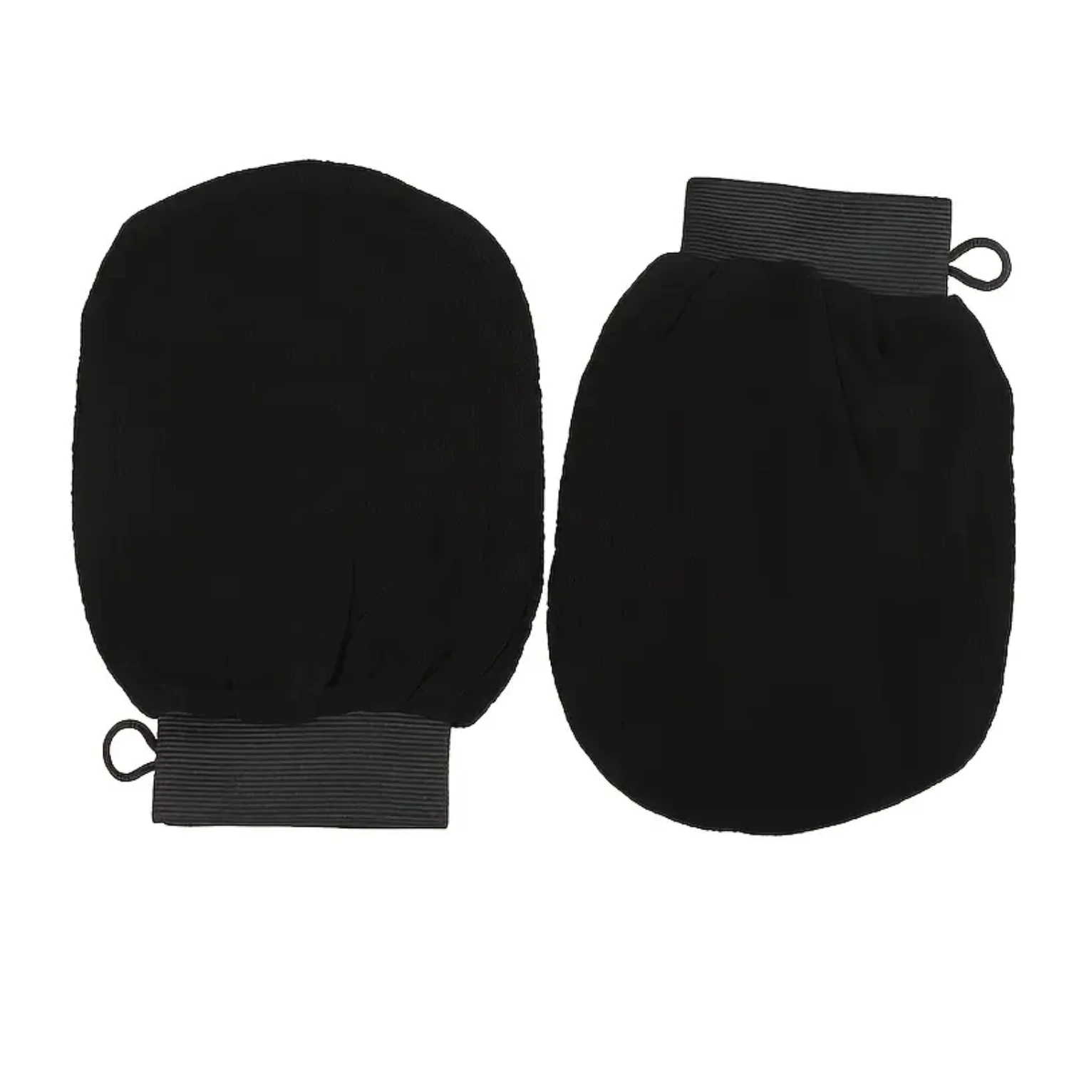 Enhance your shower experience with this luxurious set of soft black exfoliating bath gloves - Gentle cleaning and scrubbing for
Enhance your shower experience with this luxurious set of soft black exfoliating bath gloves - Gentle cleaning and scrubbing for